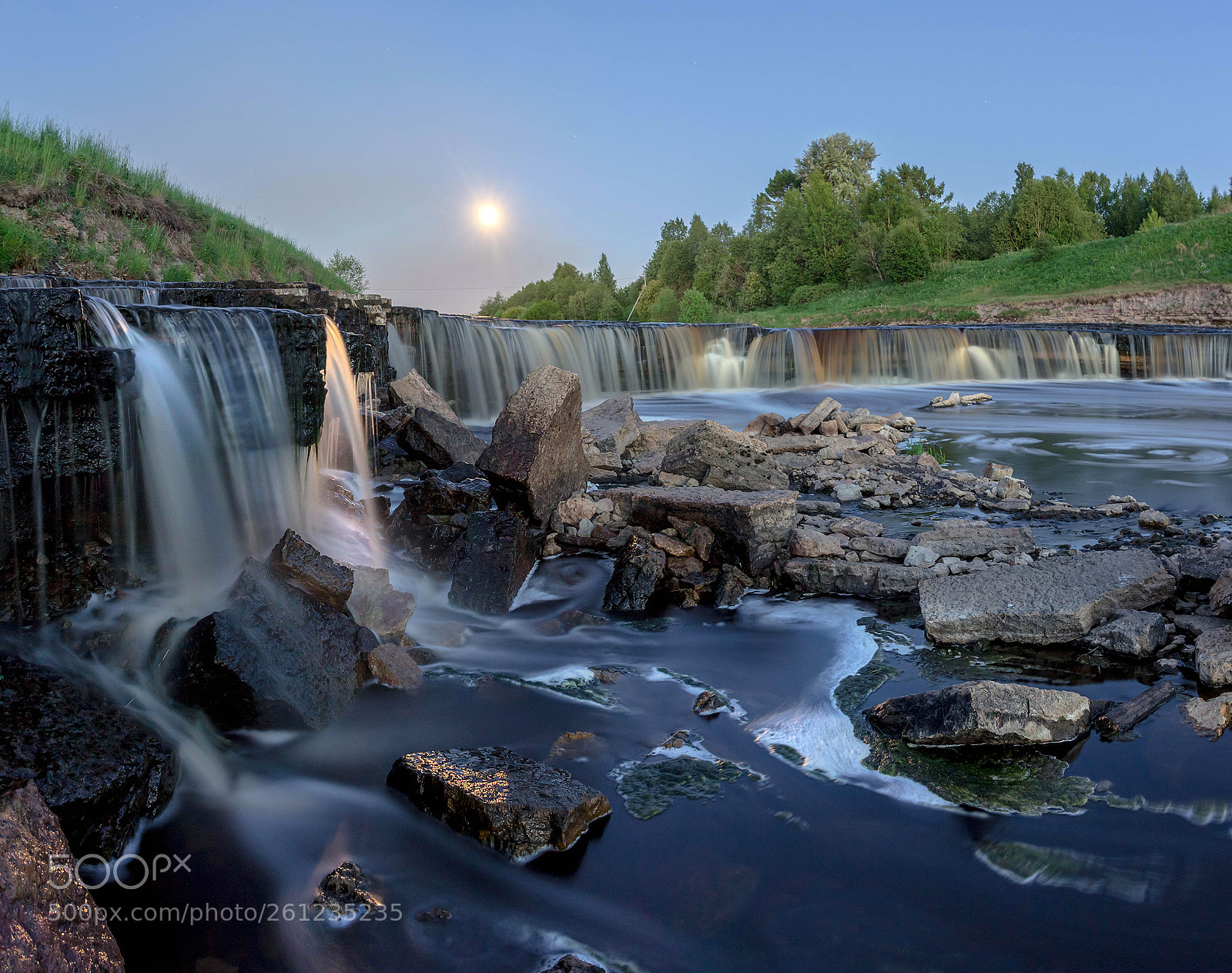 Canon EOS 60D sample photo. Tosno waterfall photography