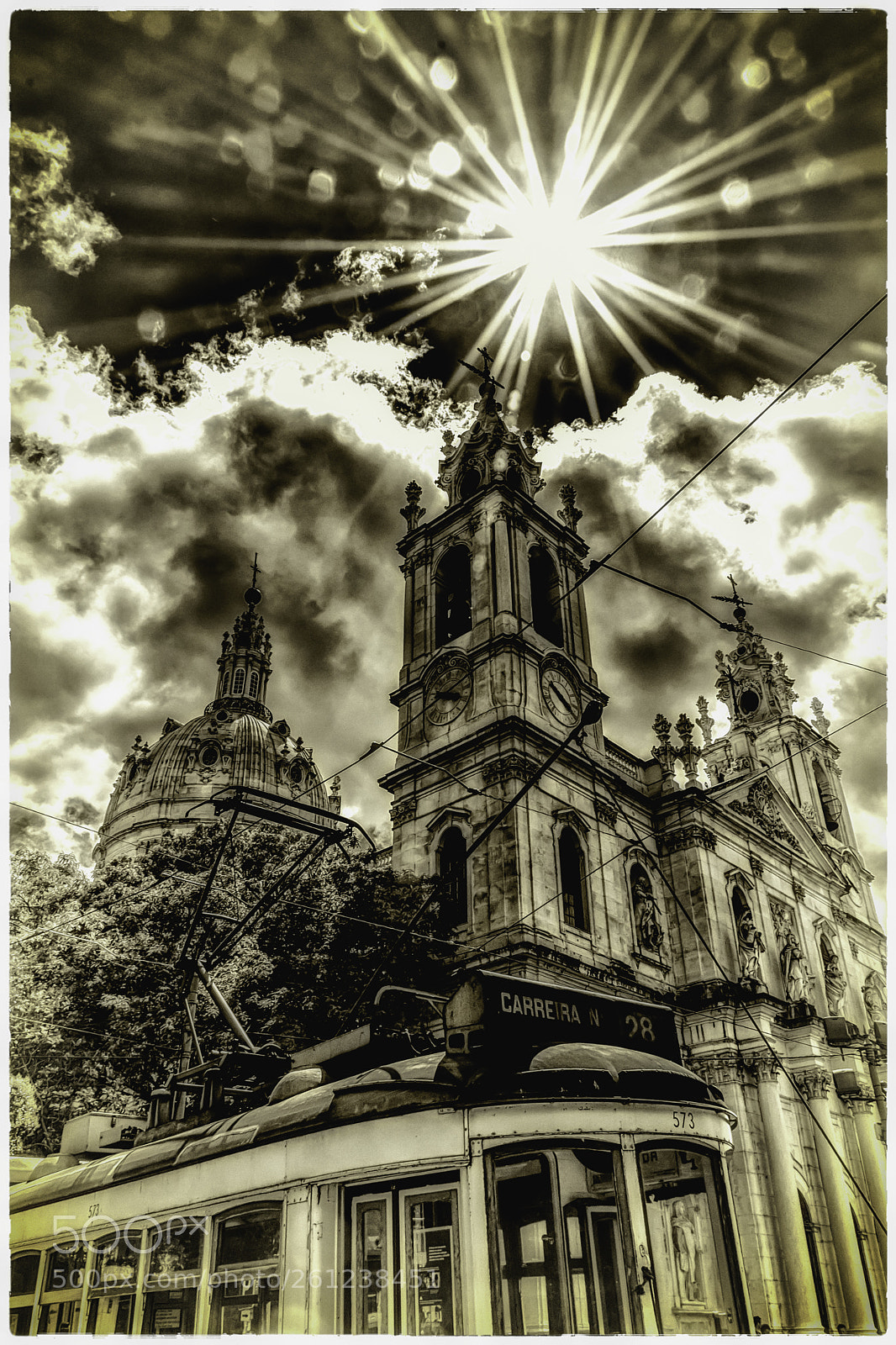 Nikon D5200 sample photo. Basilica train photography