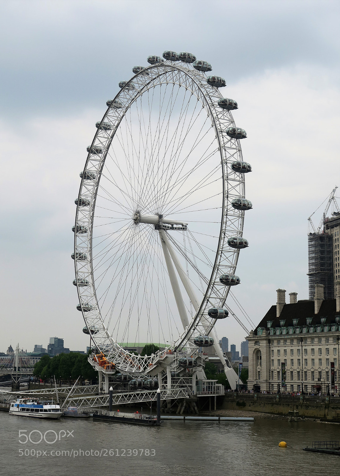 Canon PowerShot G3 X sample photo. London eye photography