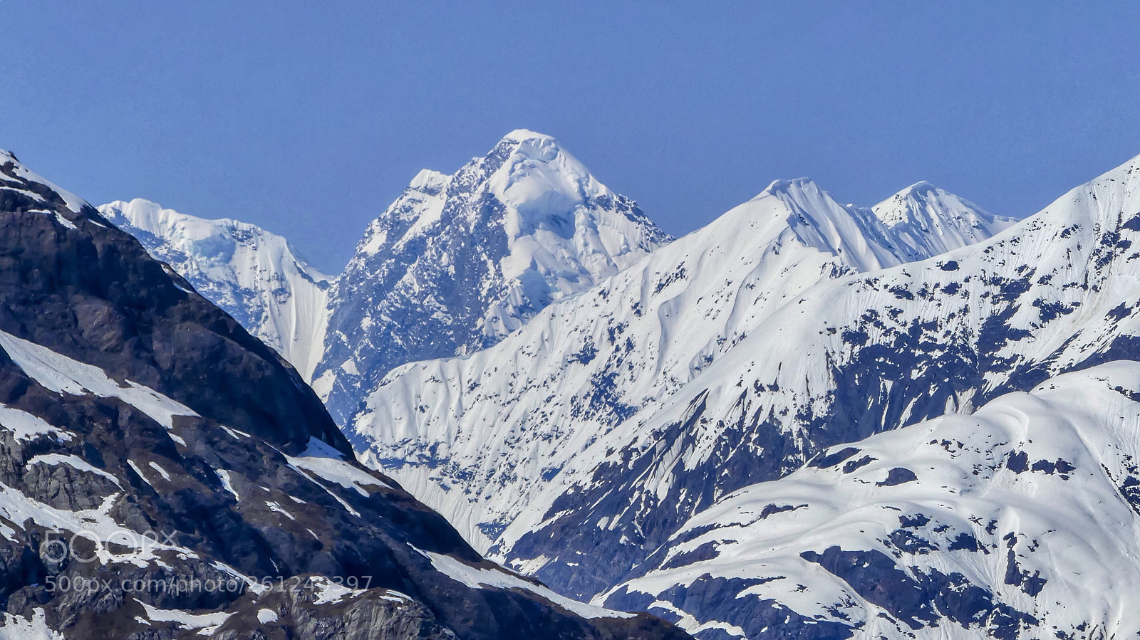 Panasonic Lumix DMC-FZ300 sample photo. White tops of alaska photography