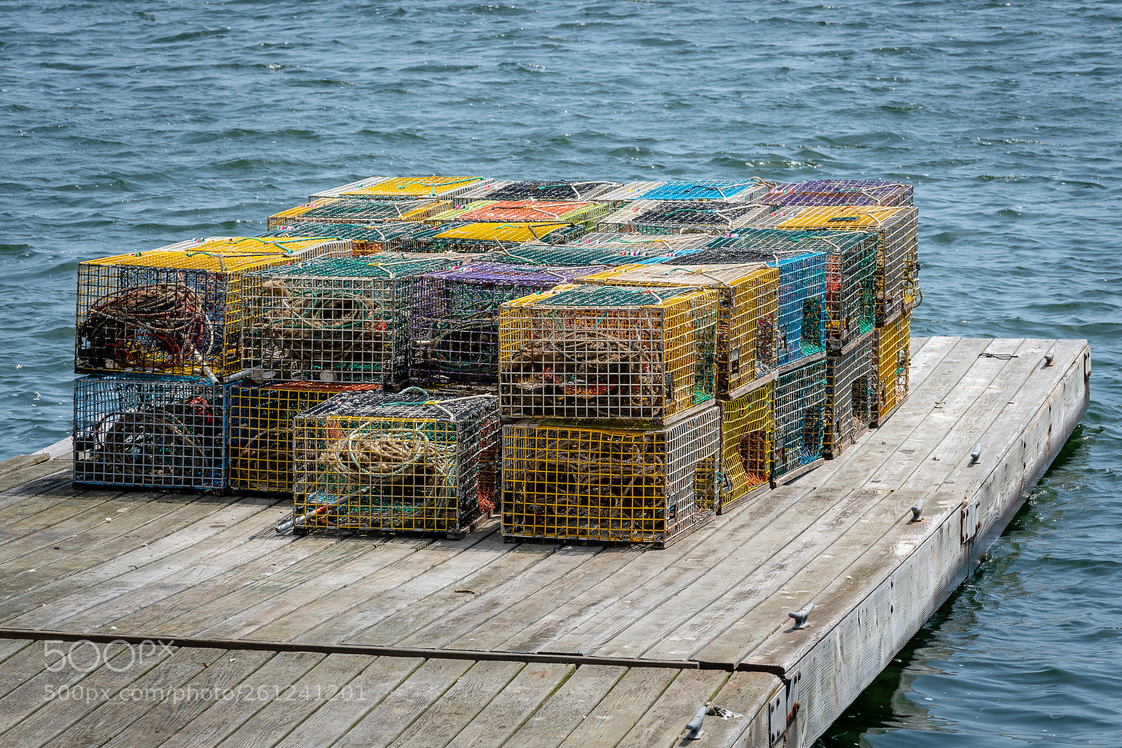 Sony a7R II sample photo. Lobster traps photography