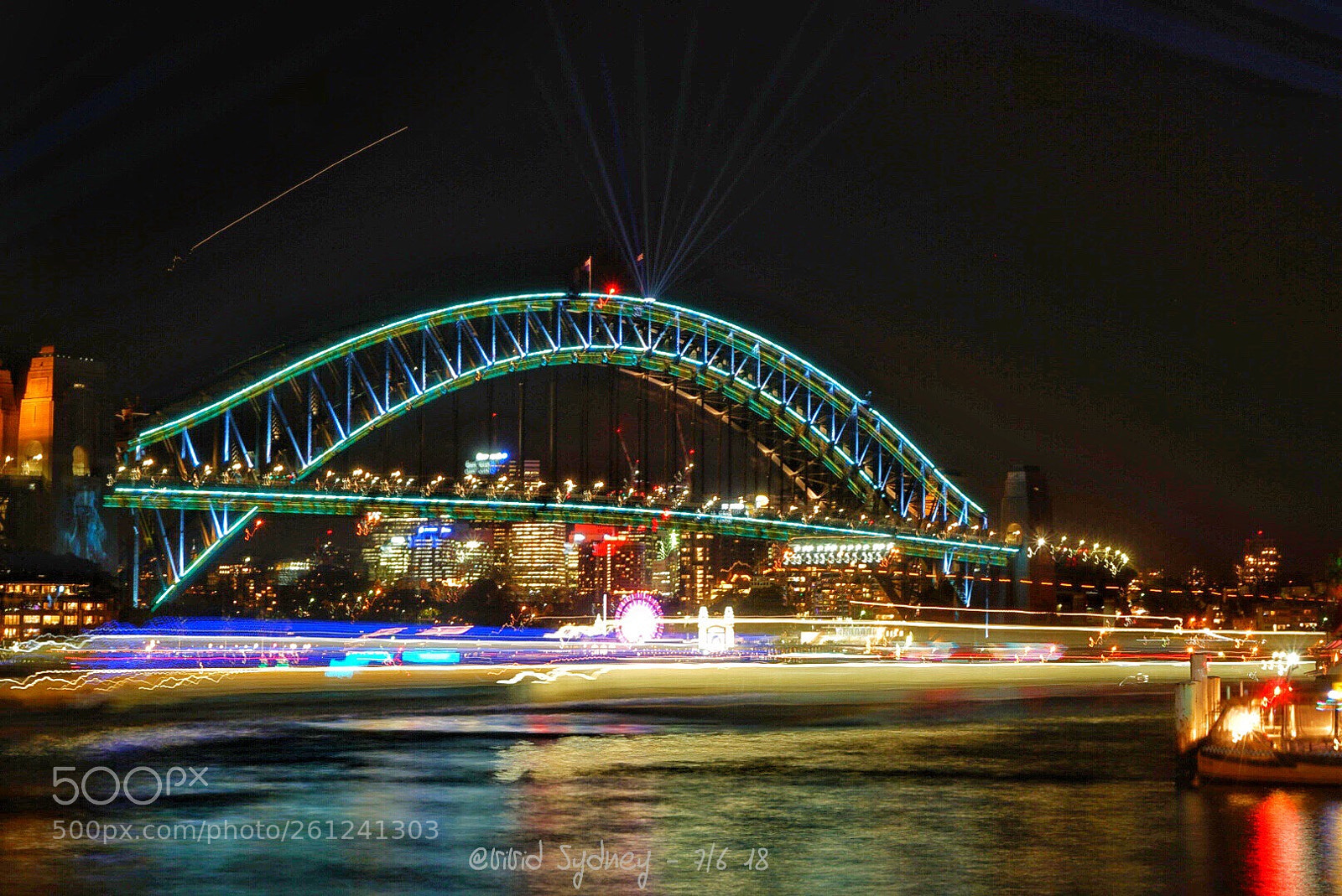Sony a7 II sample photo. Vivid sydney photography