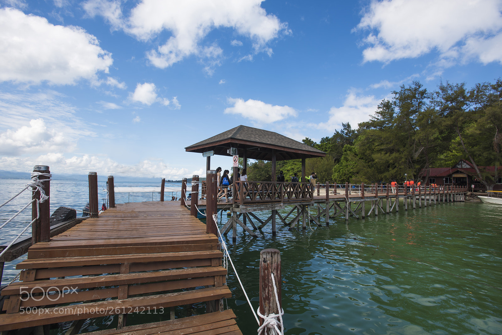 Nikon D810 sample photo. Pier in malaysis photography