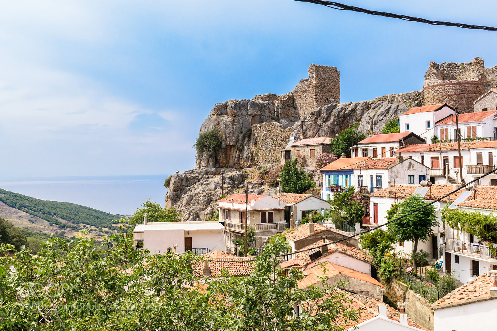Nikon D3300 sample photo. Chora of samothraki photography
