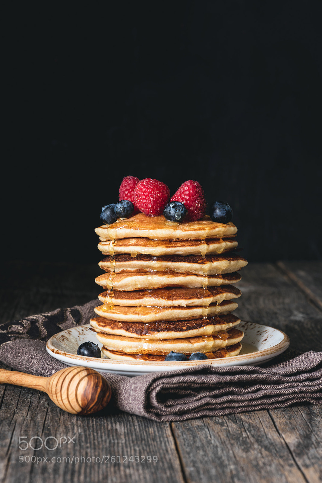 Nikon D810 sample photo. Stack of pancakes with photography