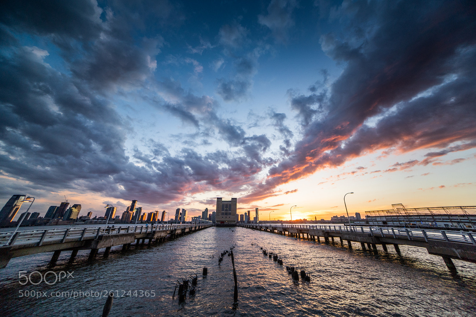 Sony a7 III sample photo. Pier 34 sunset photography
