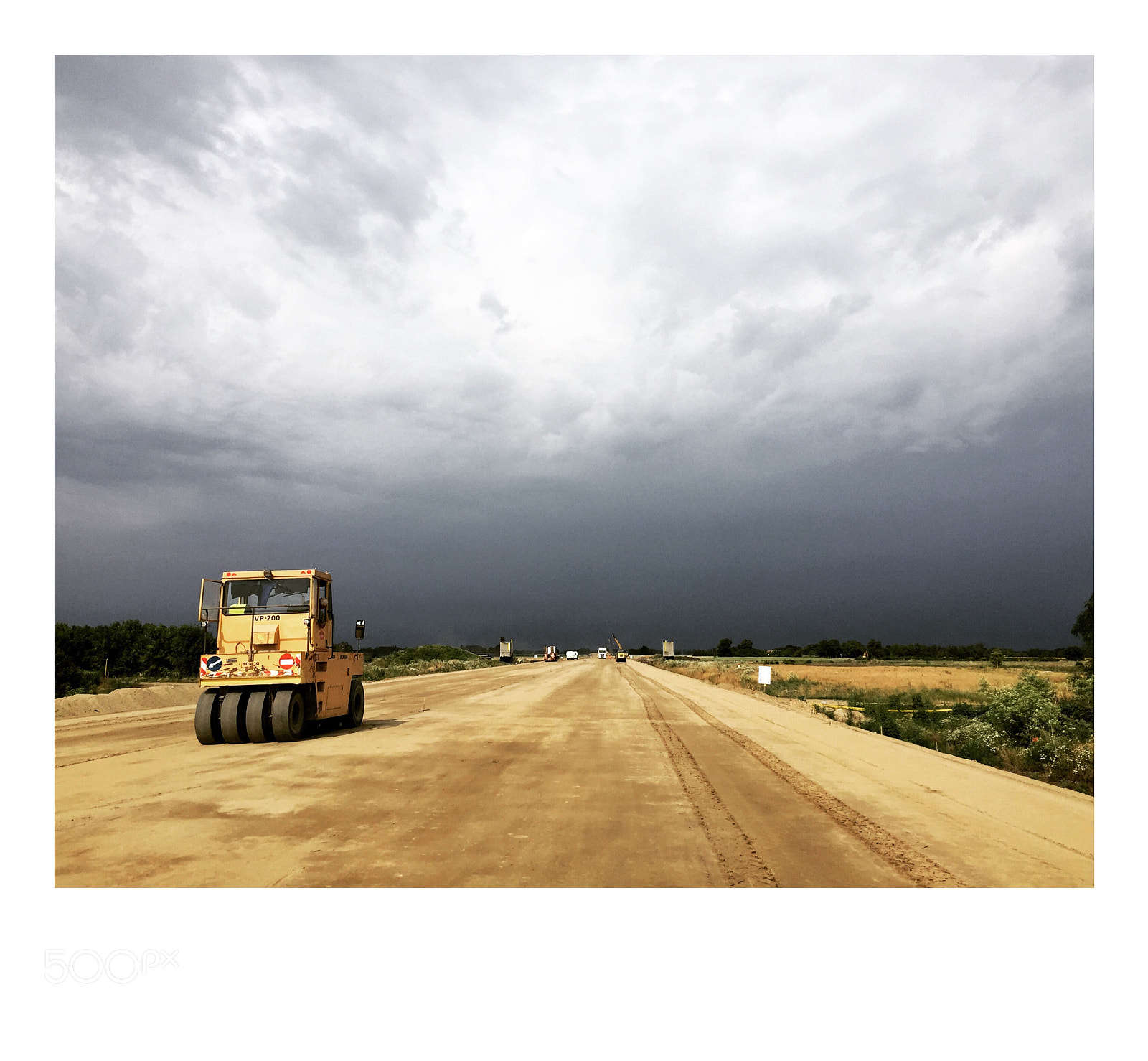 Apple iPhone 6 sample photo. Roadworks photography