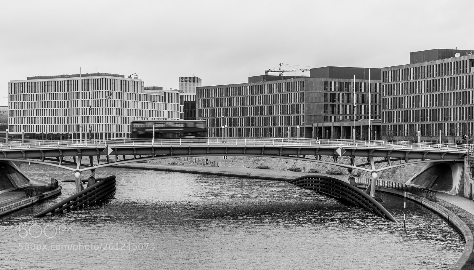 Canon EOS 80D sample photo. Berlin in b&w photography