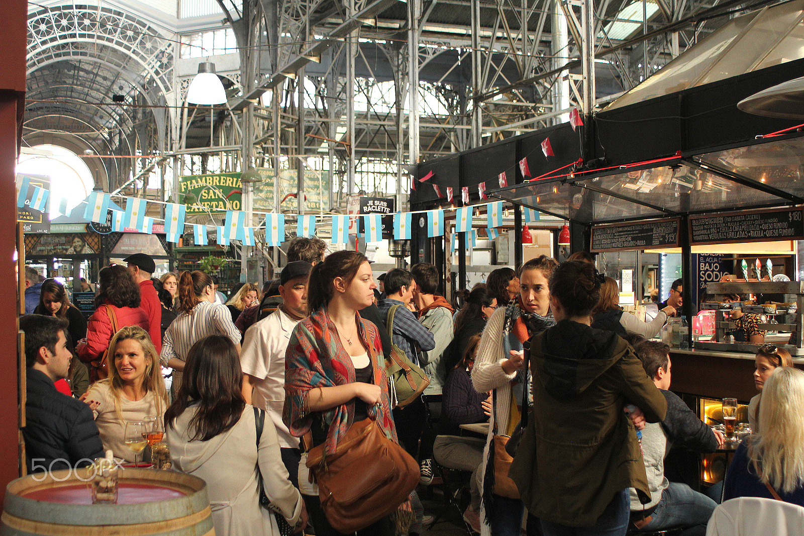 Canon EF 28-80mm f/3.5-5.6 sample photo. San telmo market photography