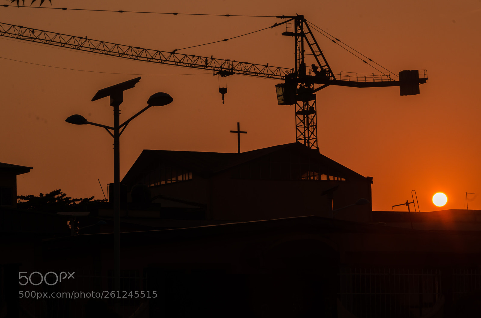 Nikon D7000 sample photo. Silhouette, structures and sunsets photography