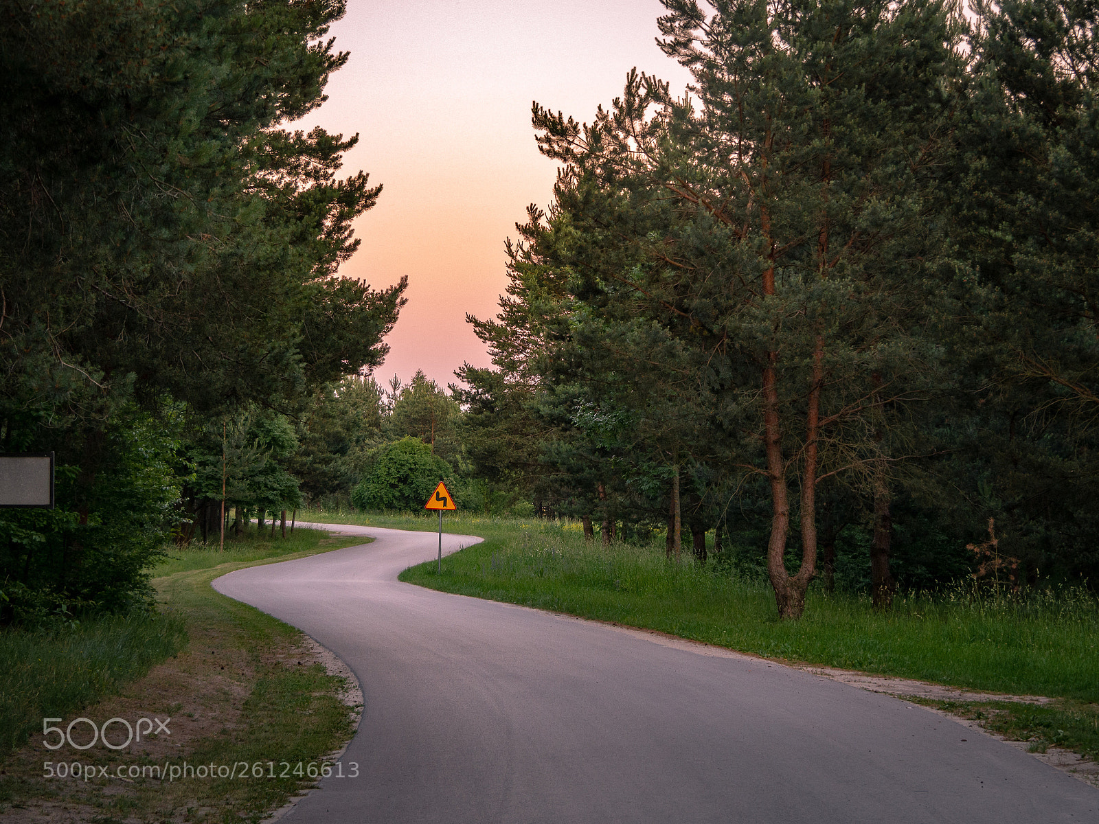 Olympus OM-D E-M10 II sample photo. Winding road photography