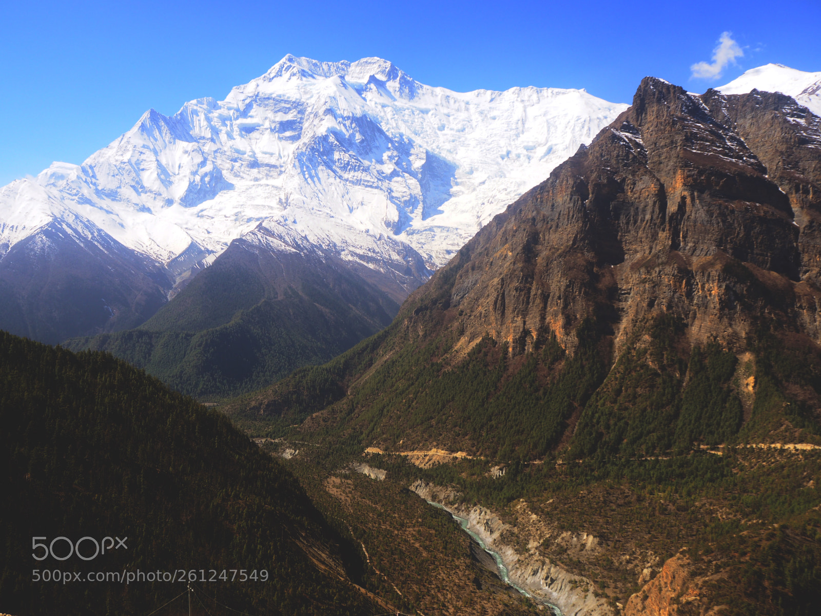 Olympus OM-D E-M10 II sample photo. Nepal - annapurna ii photography