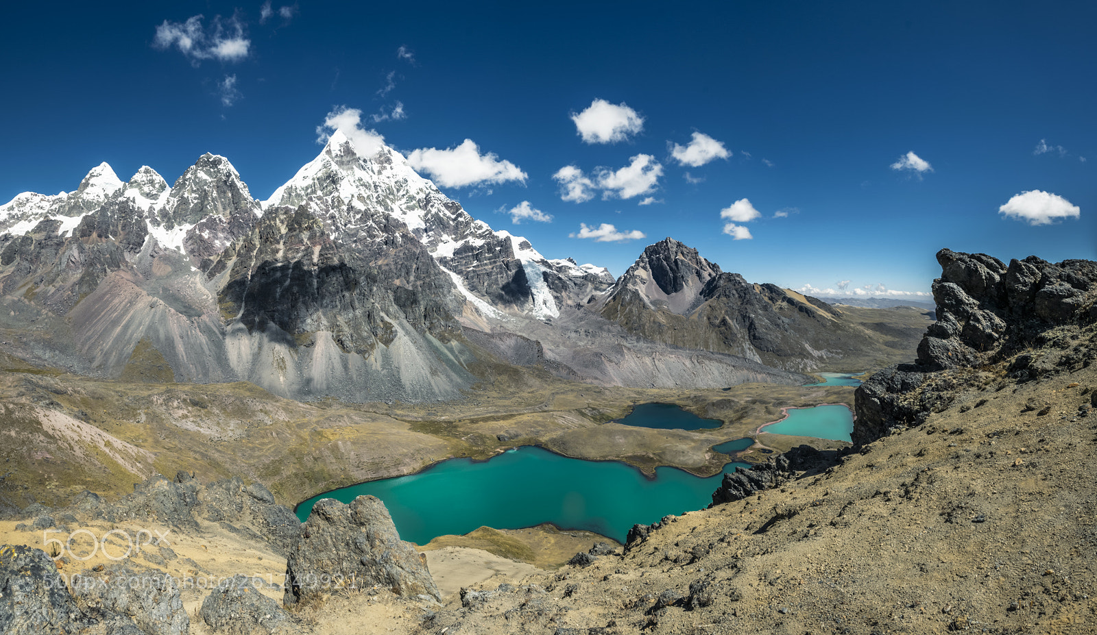 Nikon D5300 sample photo. Ausangate trek blue lakes photography