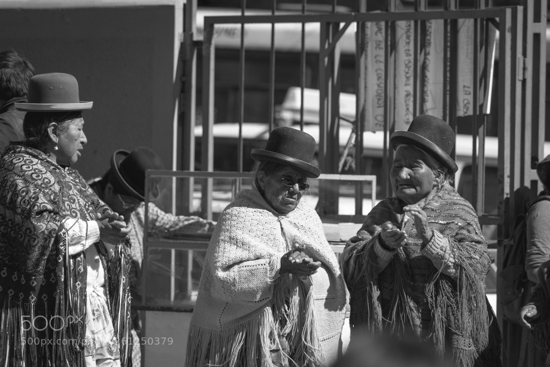 Nikon D750 sample photo. La paz bolivia cholas photography