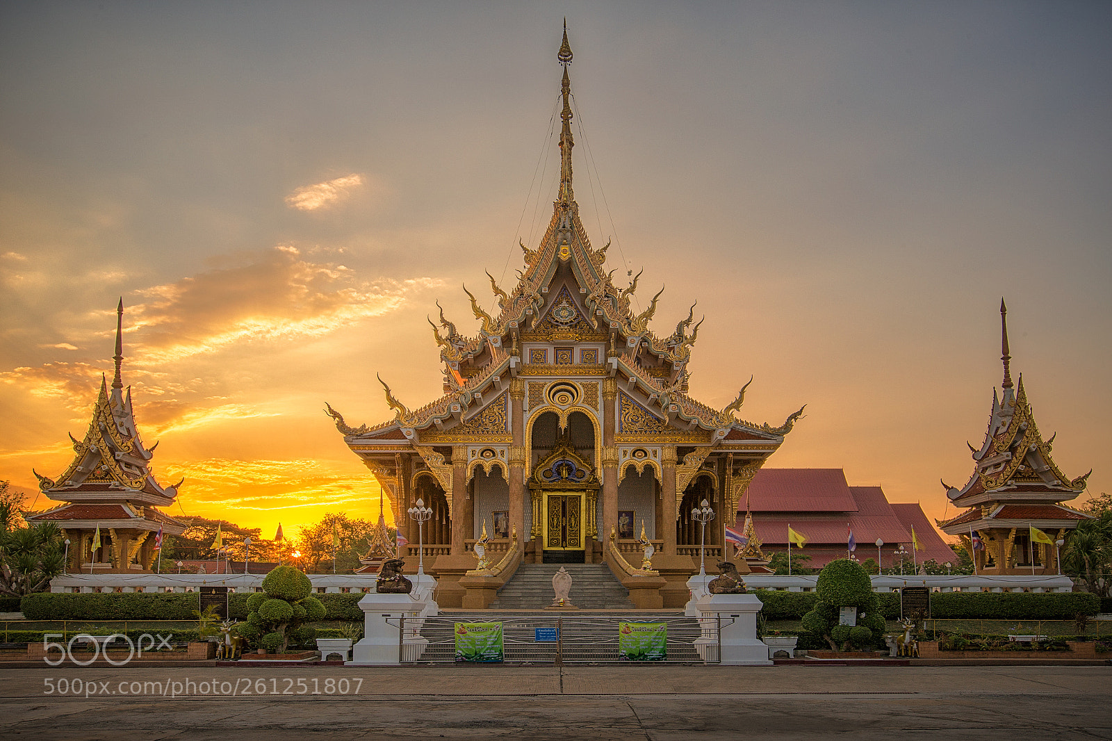 Canon EOS 6D sample photo. Khon kaen nice temple photography