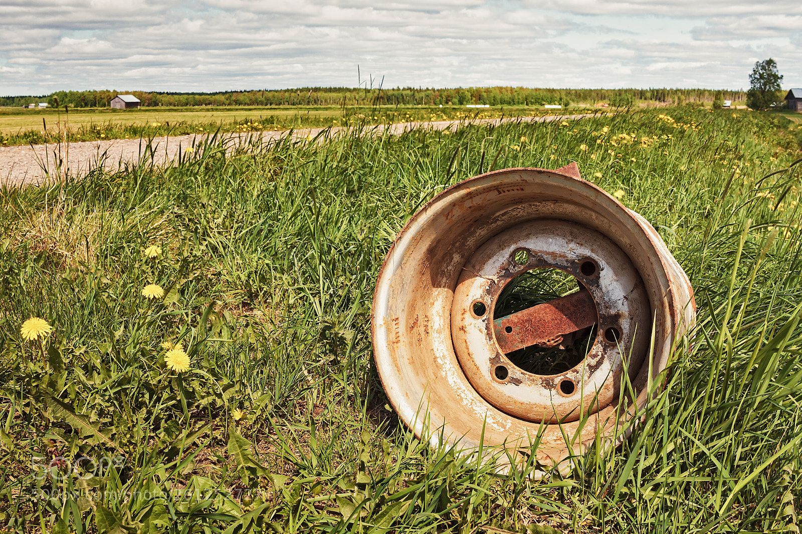 Canon EOS 7D sample photo. Old wheel by the photography