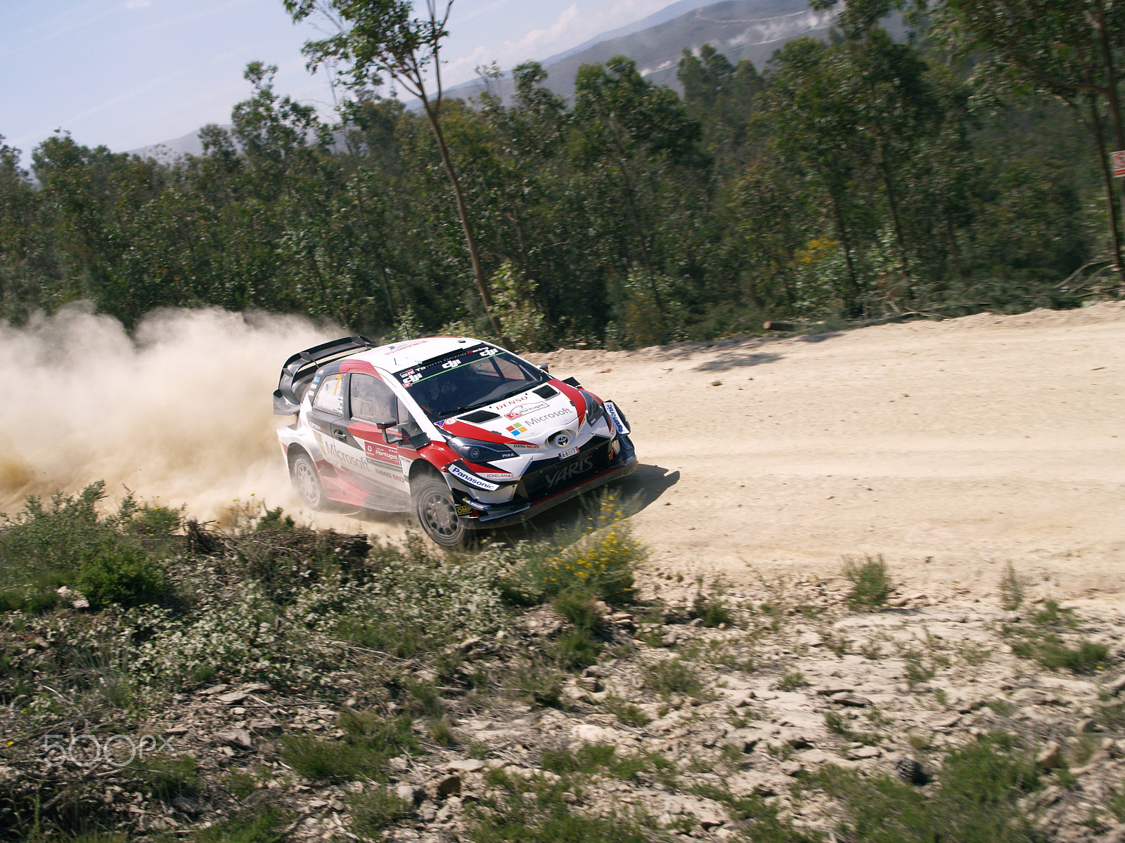 Olympus E-400 (EVOLT E-400) sample photo. Toyota yaris wrc photography
