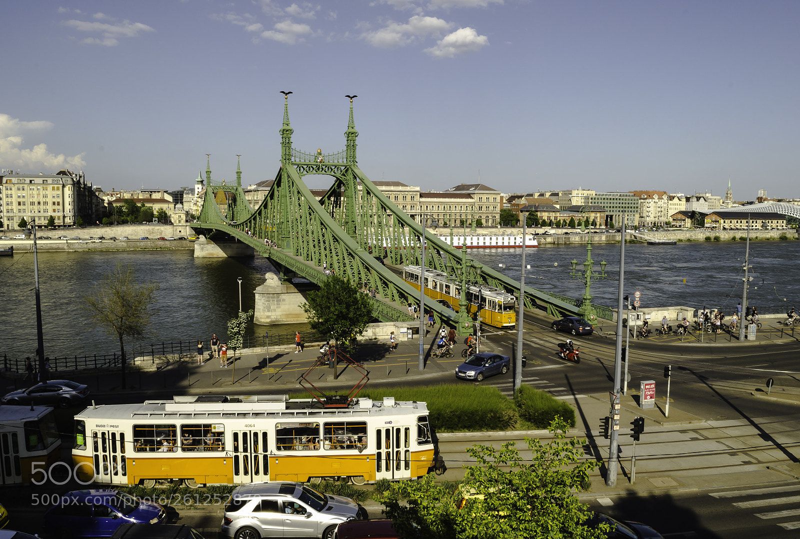 Nikon D5100 sample photo. Trams in budapest photography