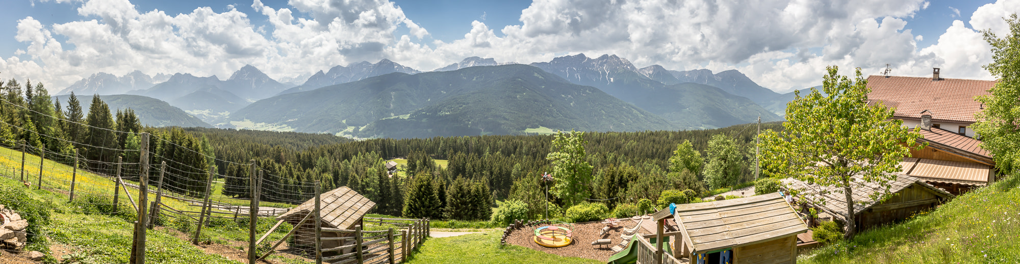 Sony SLT-A65 (SLT-A65V) sample photo. Dolomites view pano photography