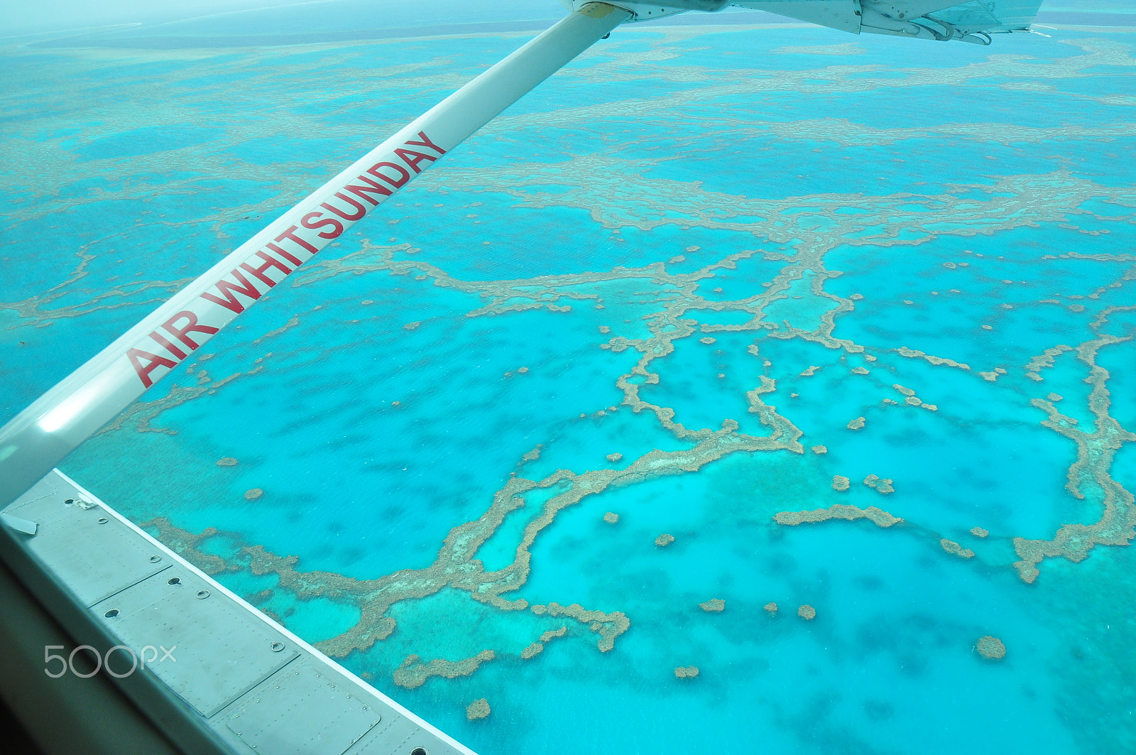 Nikon D5000 sample photo. Great barrier reef from the sky photography
