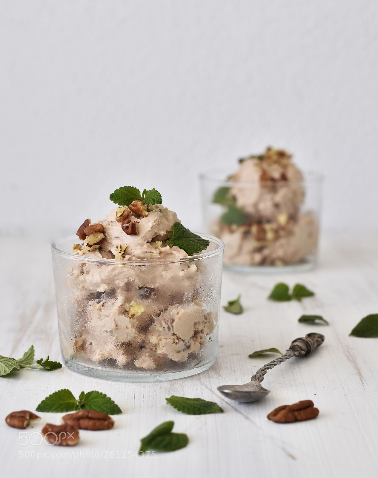 Nikon D5600 sample photo. Pecan ice cream photography