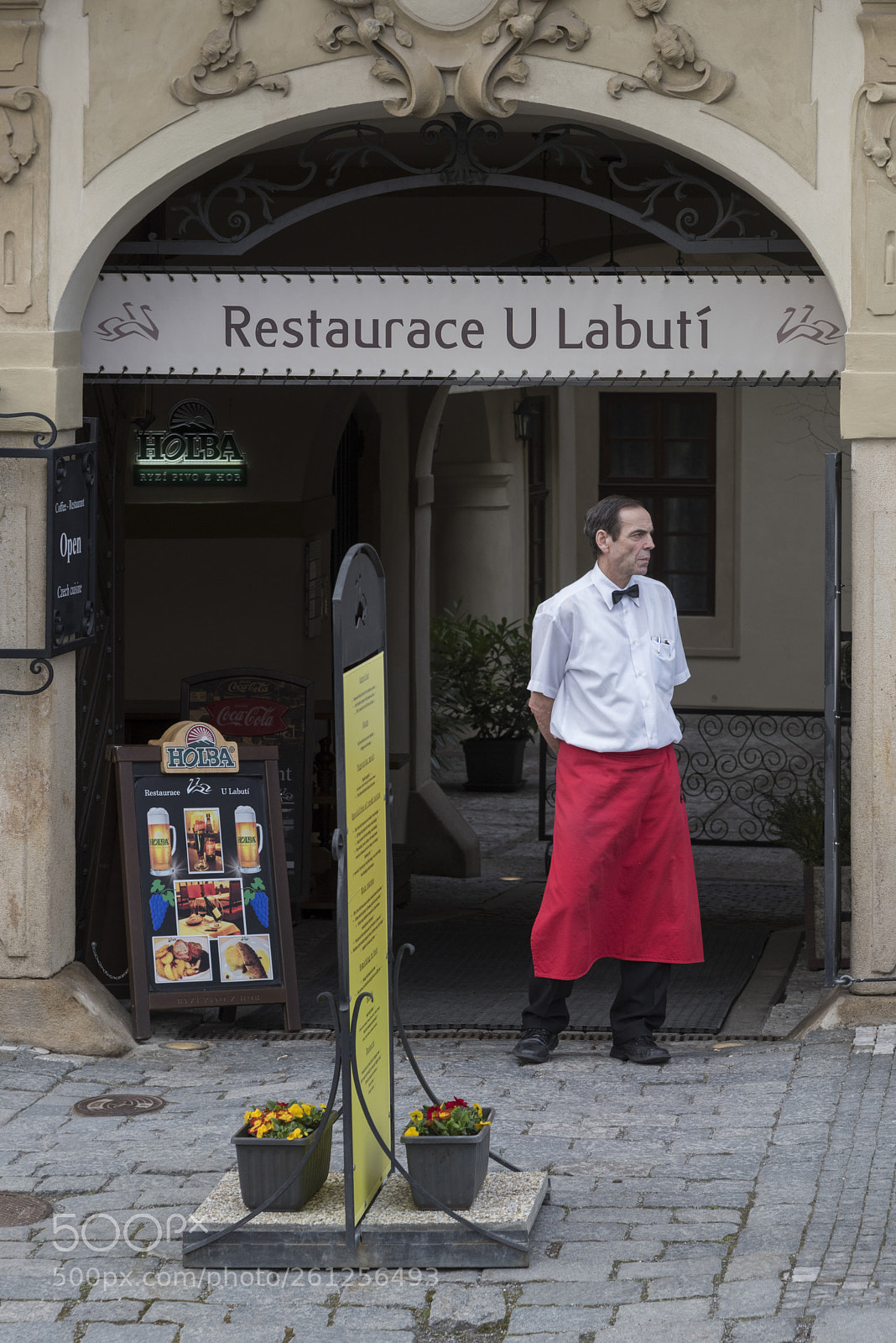 Nikon D810 sample photo. Waiter standing at the photography