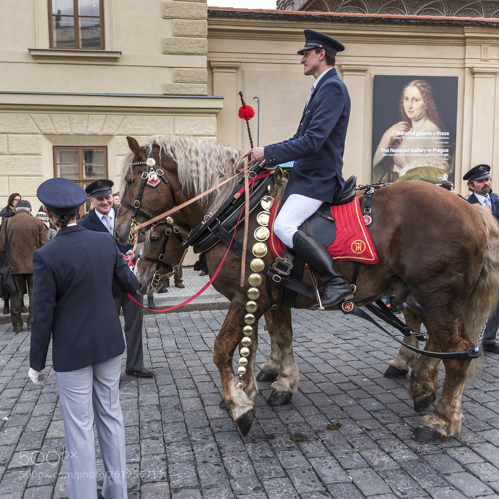 Nikon D810 sample photo. Honor guard riding horse photography