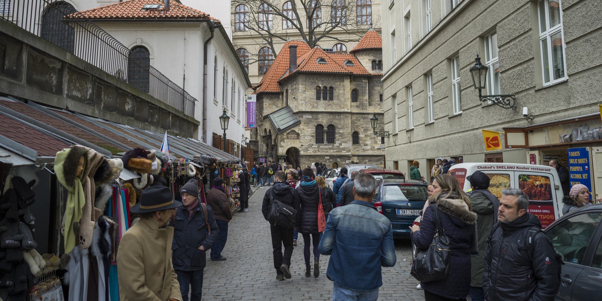 Hasselblad X1D-50c sample photo. People walking in street market, prague, czech republic photography