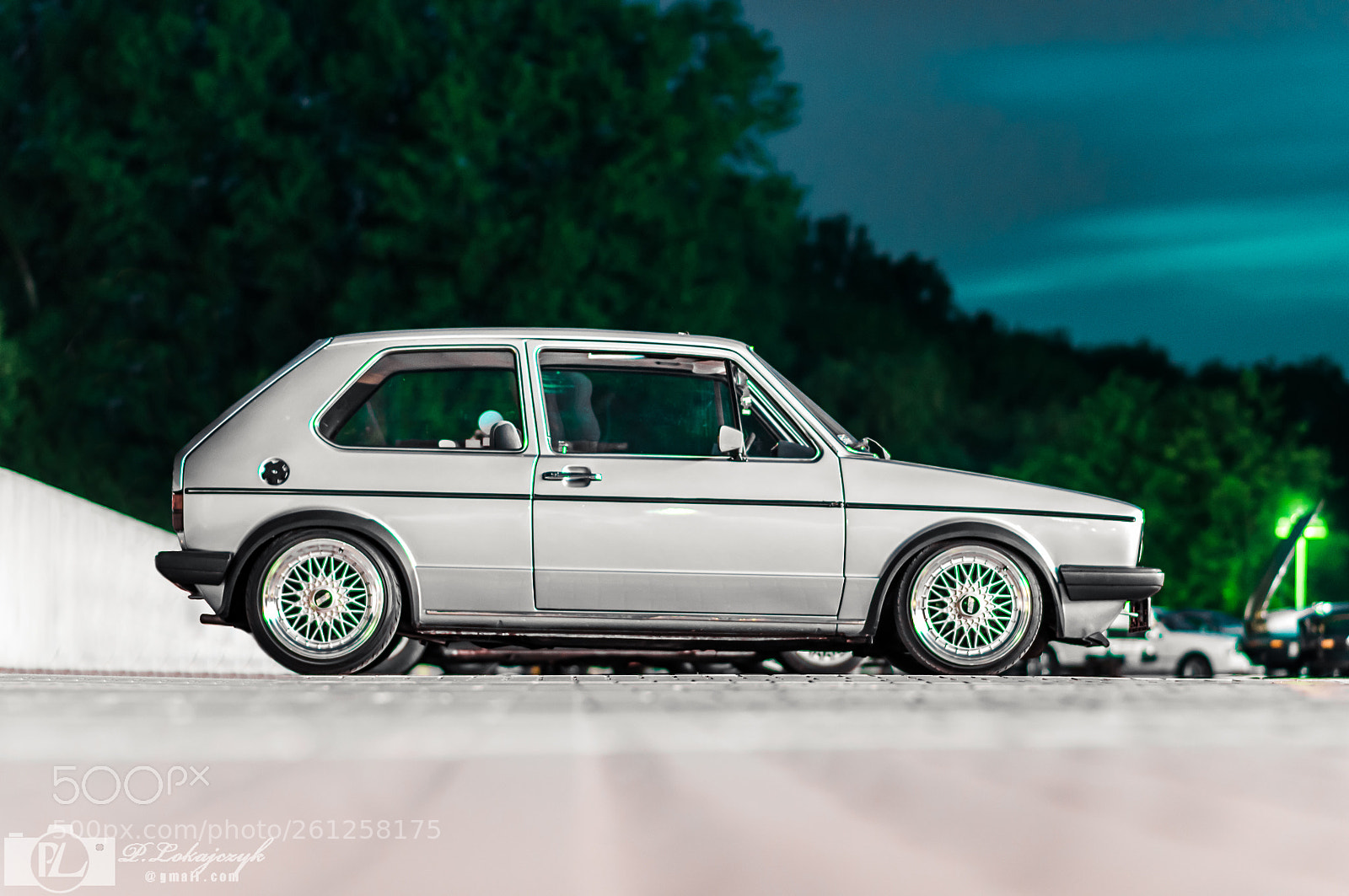 Nikon D90 sample photo. Vw golf mk1 photography