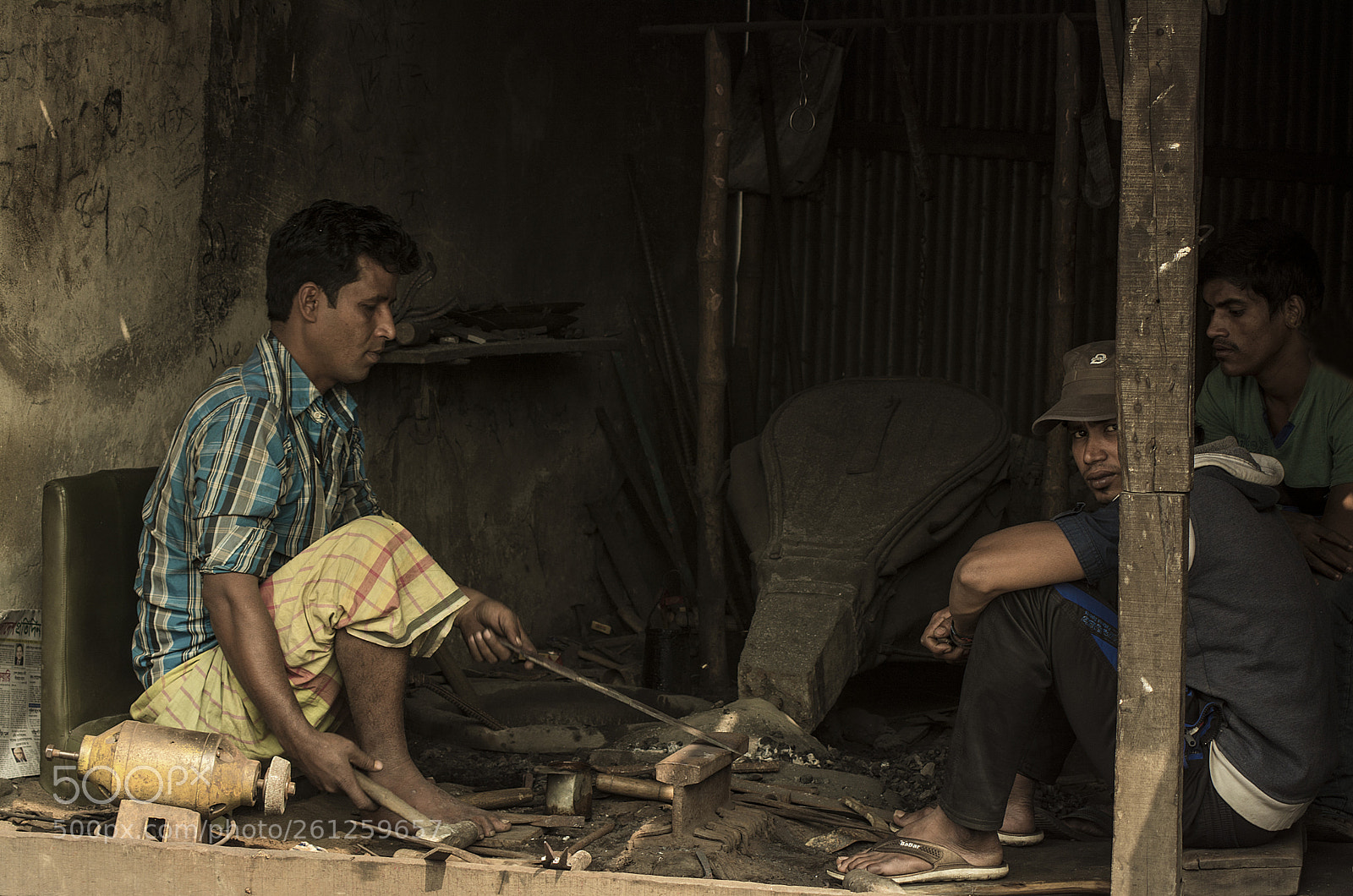 Nikon D7100 sample photo. Blacksmith photography