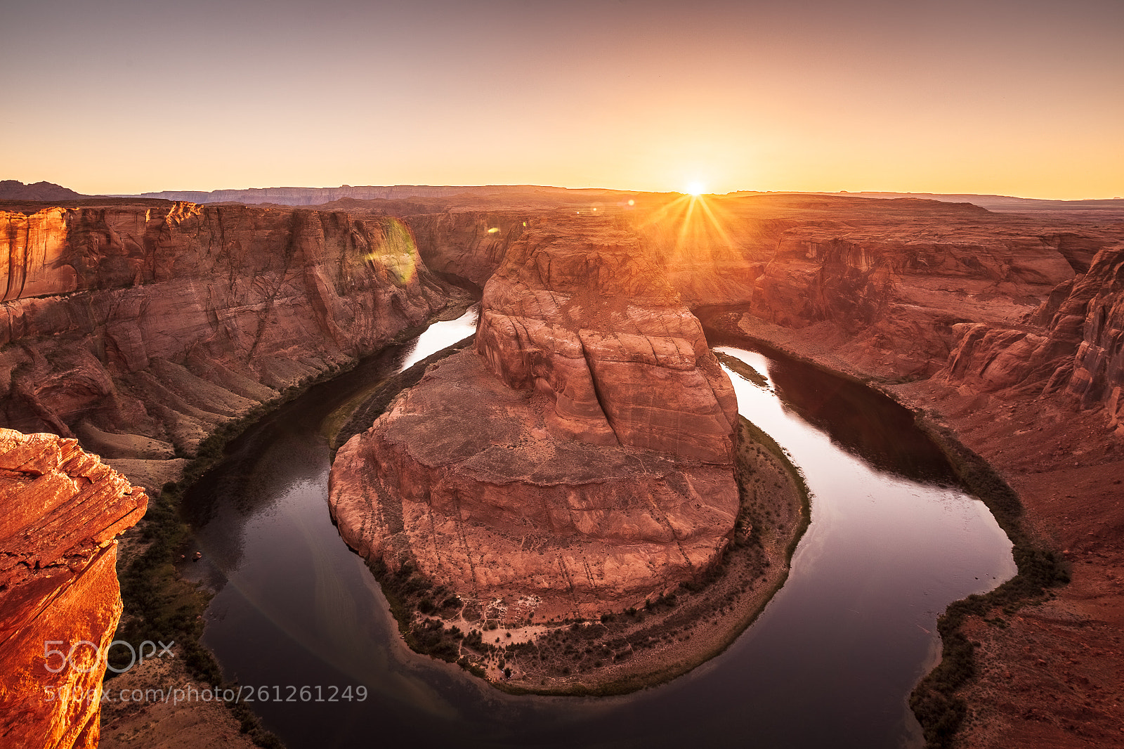 Canon EOS 5D Mark II sample photo. Horseshoe bend photography