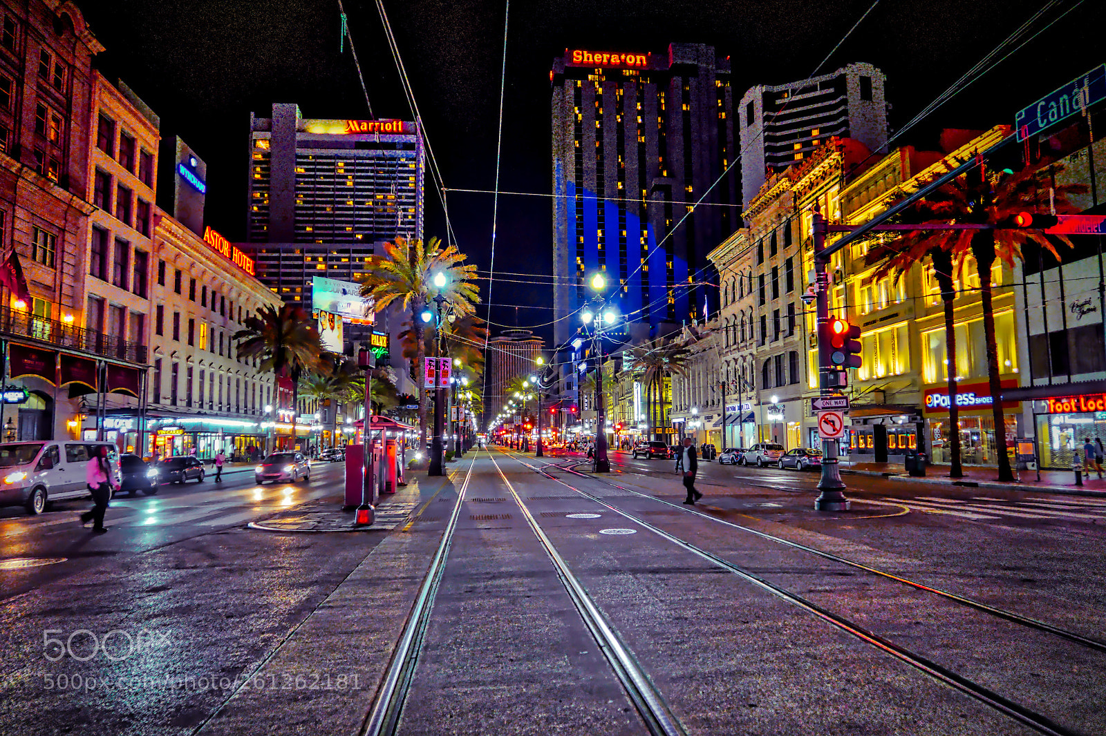 Sony a7 III sample photo. Canal street at night photography