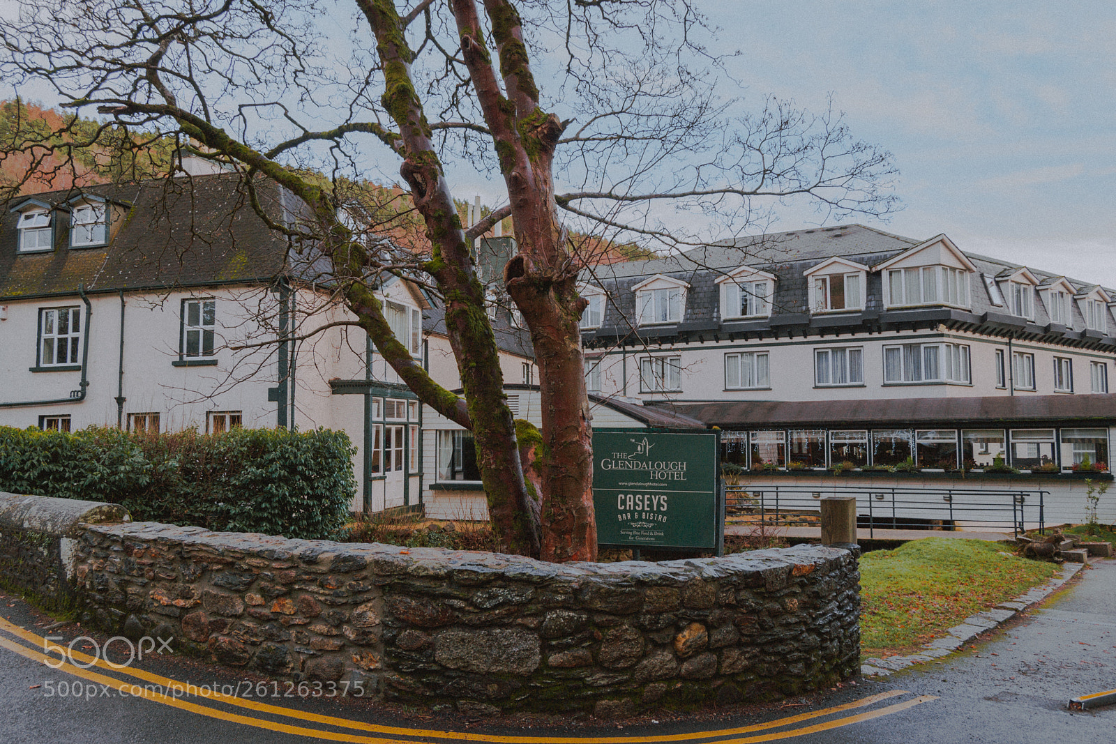 Nikon D3100 sample photo. Cute hostel in glendalough photography