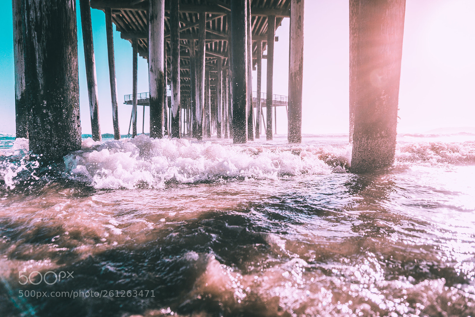 Sony a6000 sample photo. Pink surf photography