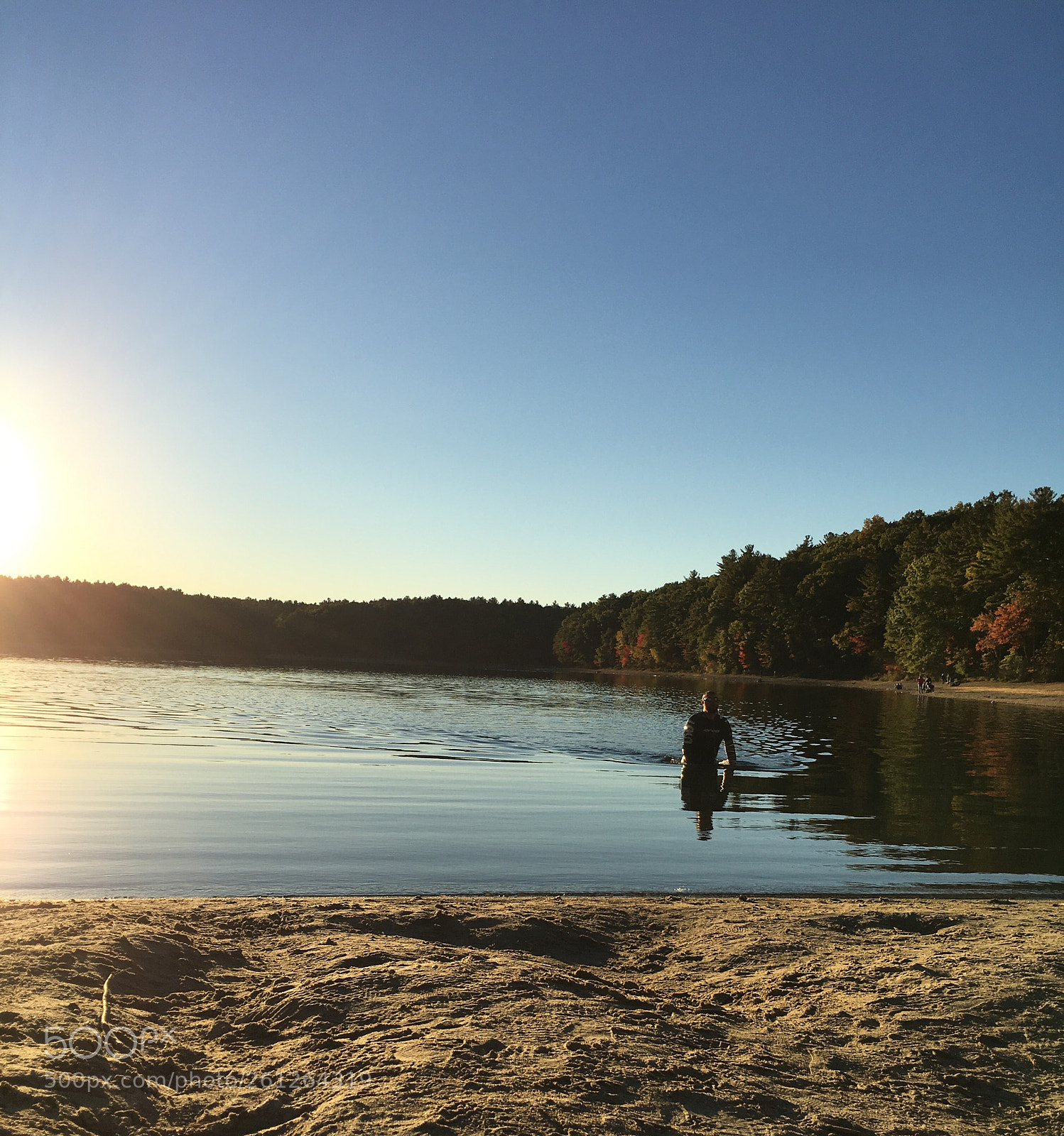 Apple iPhone 6s sample photo. Scuba diving at sunset photography