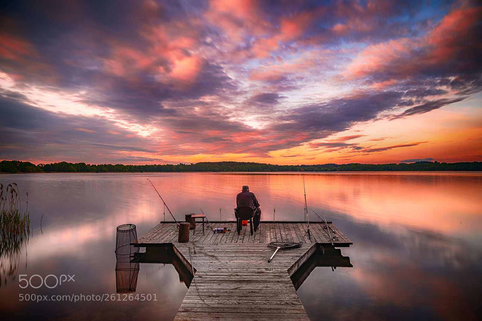 Sony a7R II sample photo. Lake at poland photography