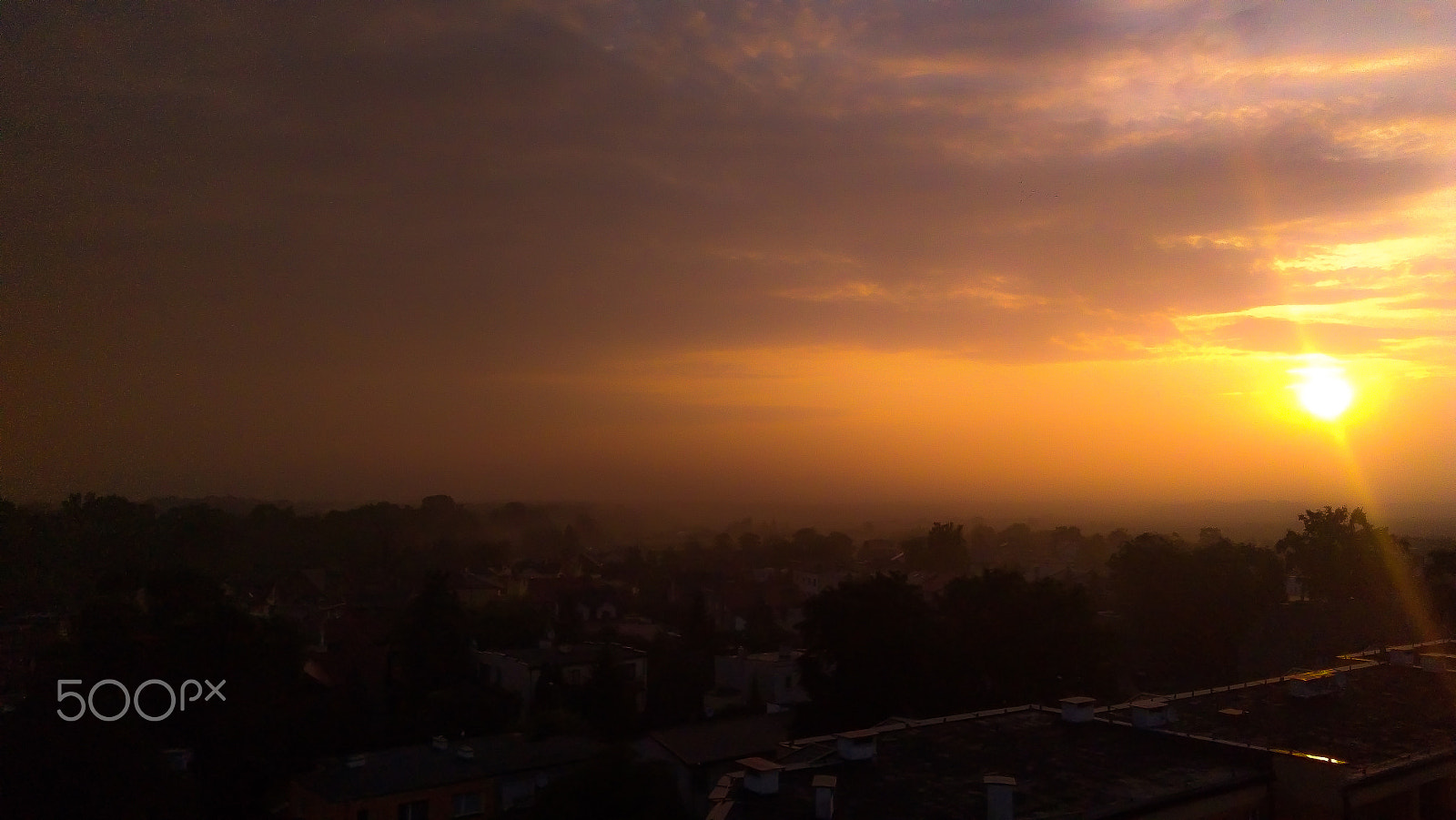 Lenovo K6 NOTE sample photo. Morning fog photography