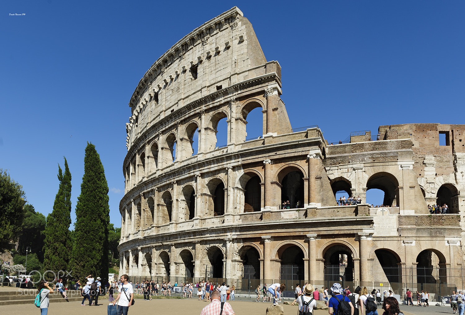 Nikon D700 sample photo. Il colosseo photography