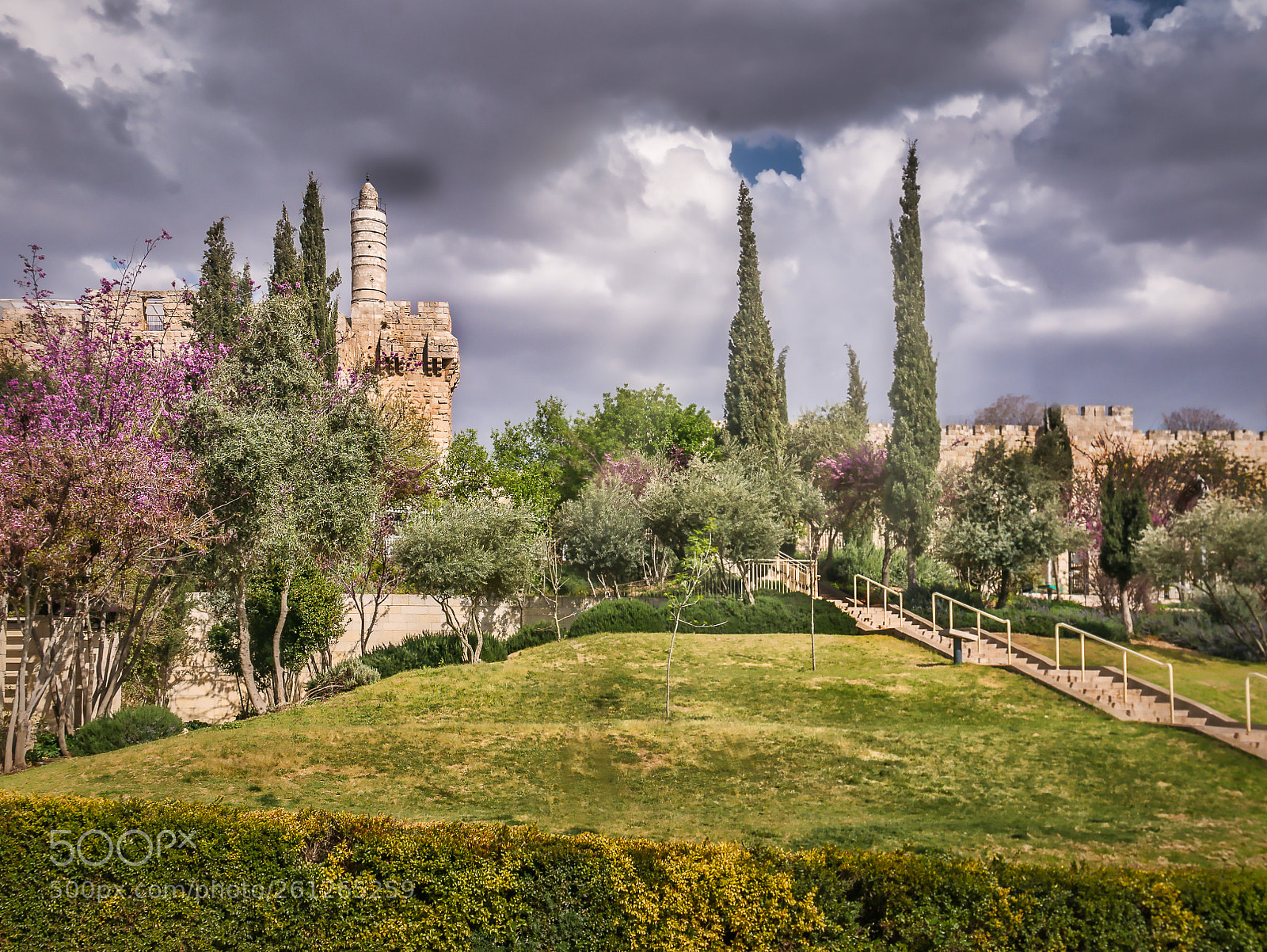 Panasonic Lumix DMC-LX100 sample photo. The tower of david photography