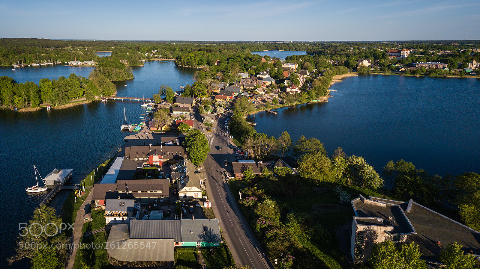 DJI FC220 sample photo. Trakai photography