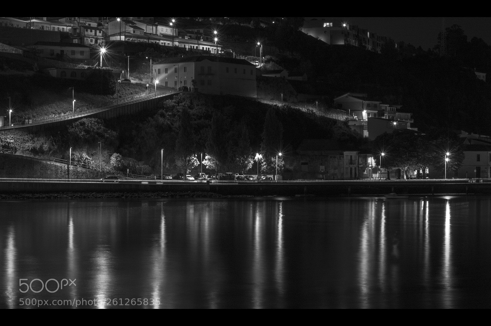 Nikon D3200 sample photo. Douro river at night photography