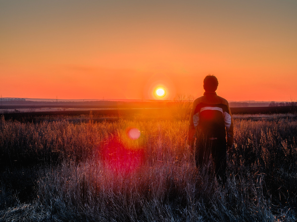 Olympus PEN E-PL5 sample photo. Crimson sunset photography