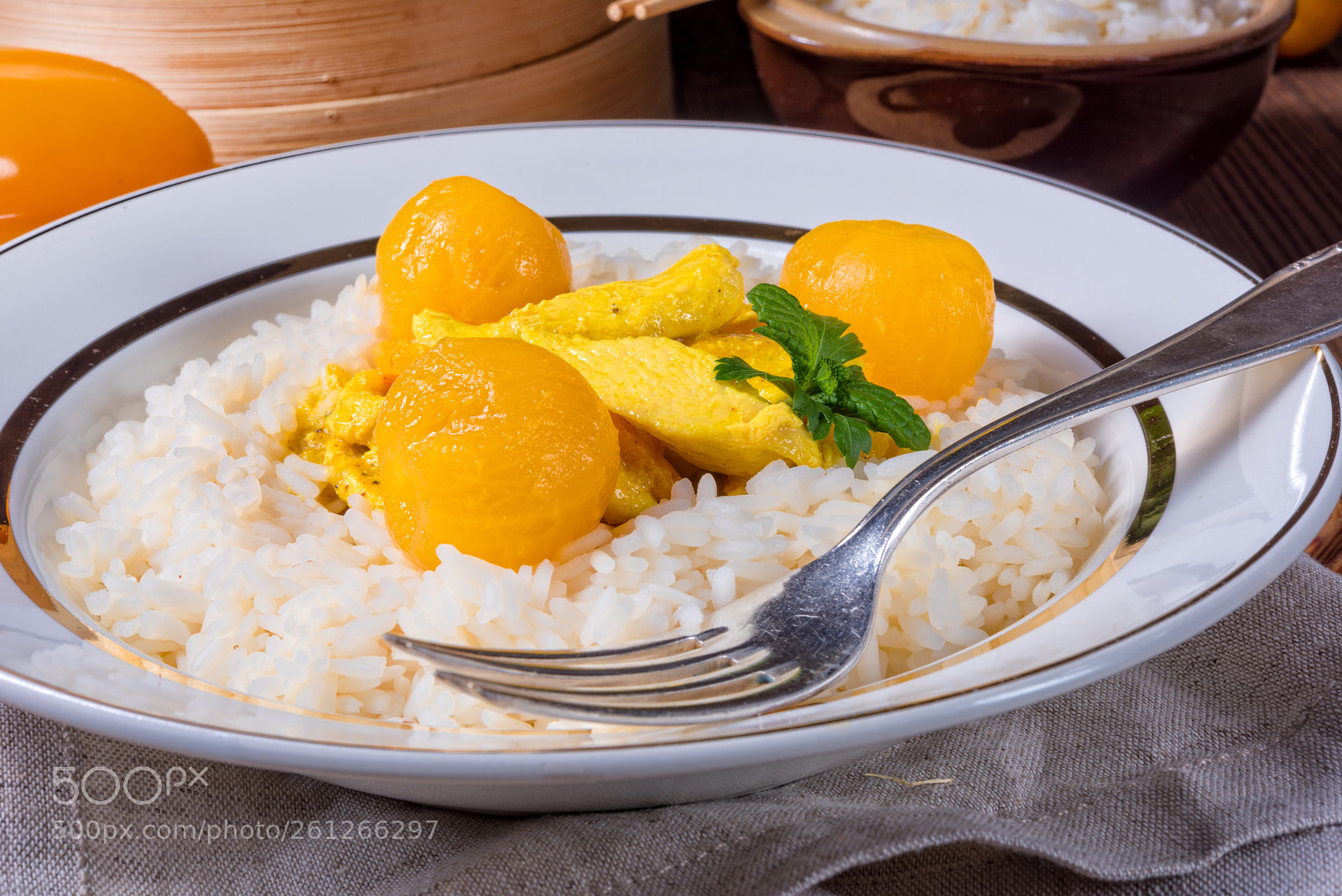 Nikon D810 sample photo. Chicken strips with rice photography