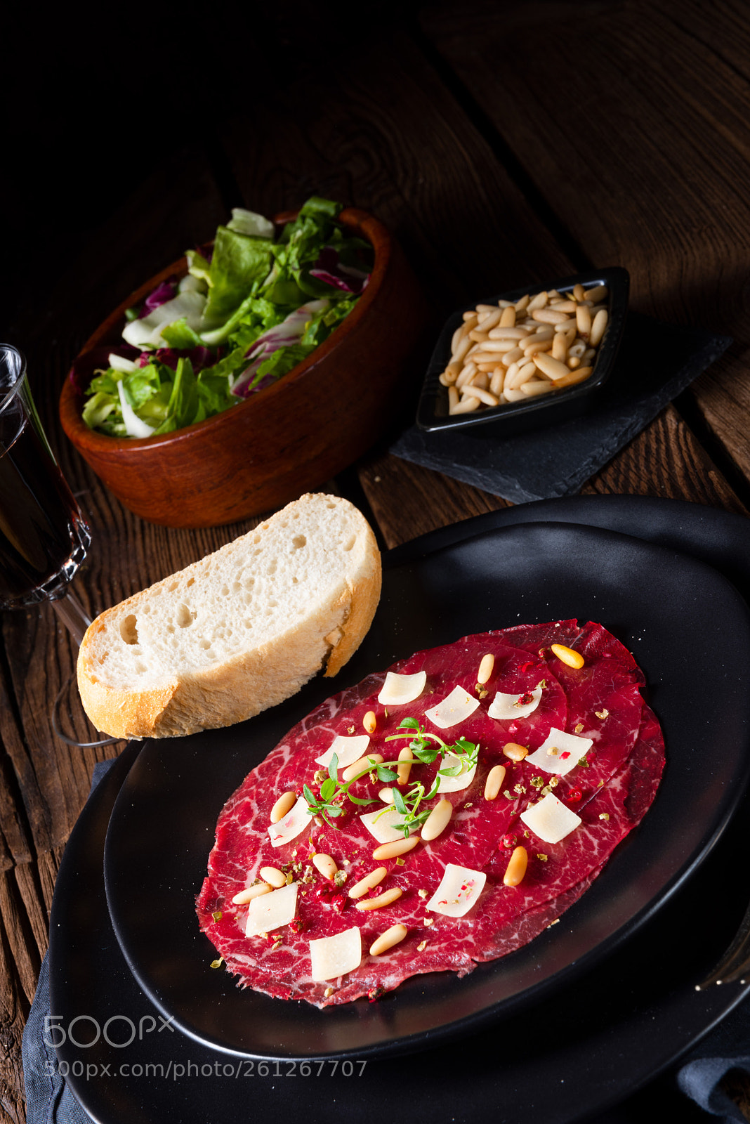 Nikon D810 sample photo. Carpaccio of beef with photography