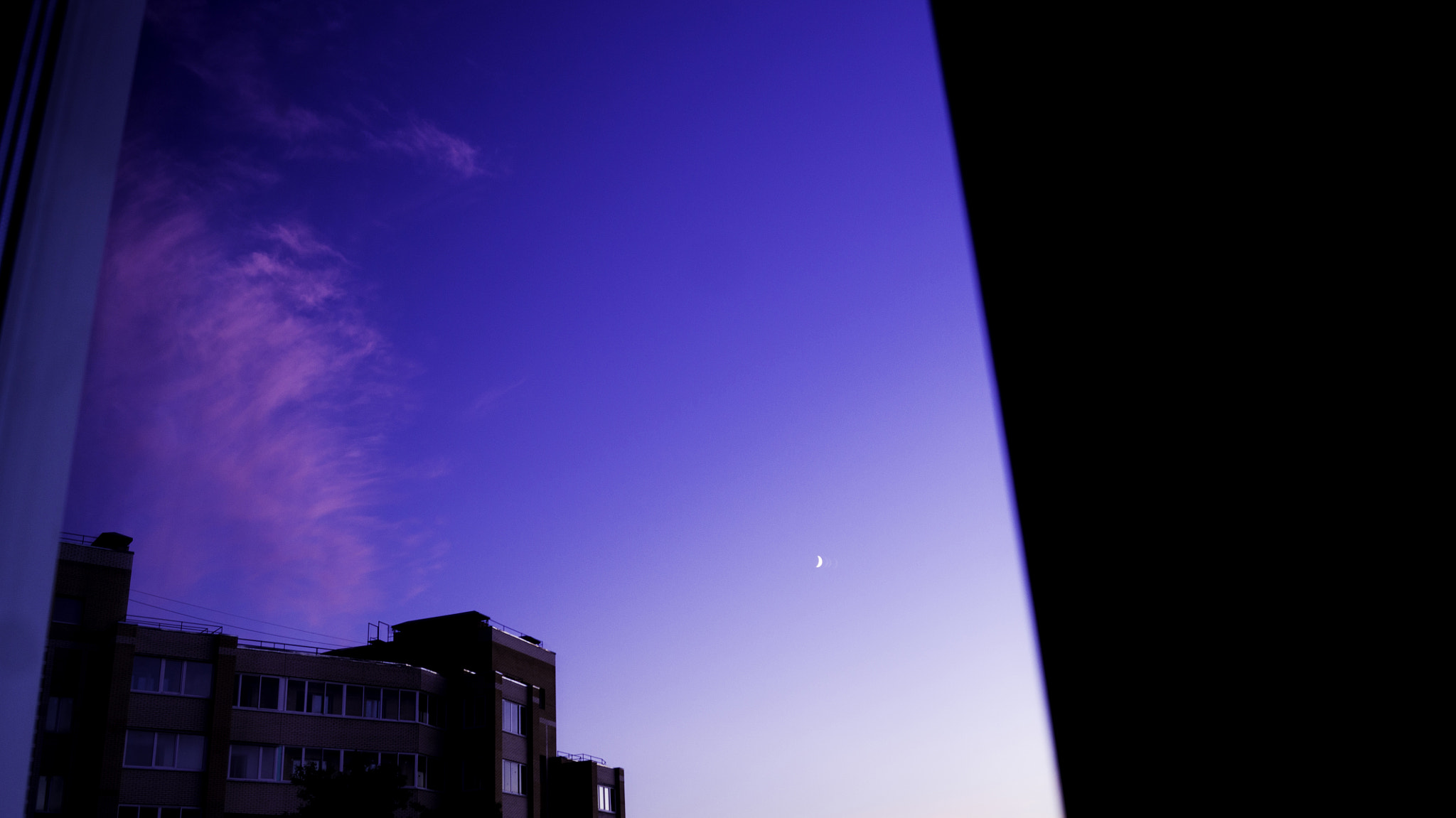 Sony SLT-A37 sample photo. Evening sky. photography