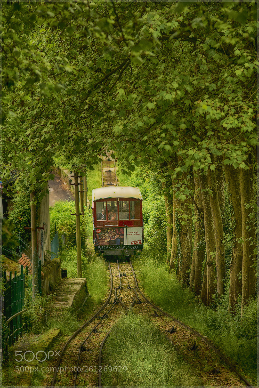 Nikon D610 sample photo. Funicular del monte igueldo photography