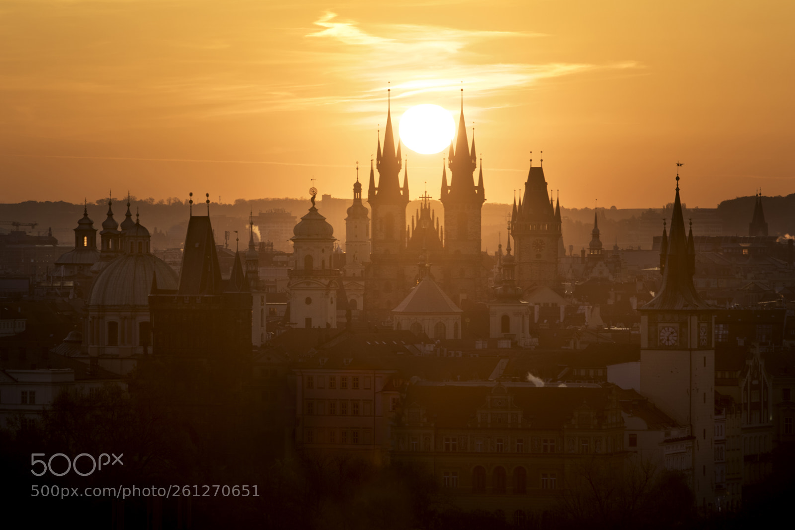 Canon EOS 80D sample photo. Sunrise about prague's old photography