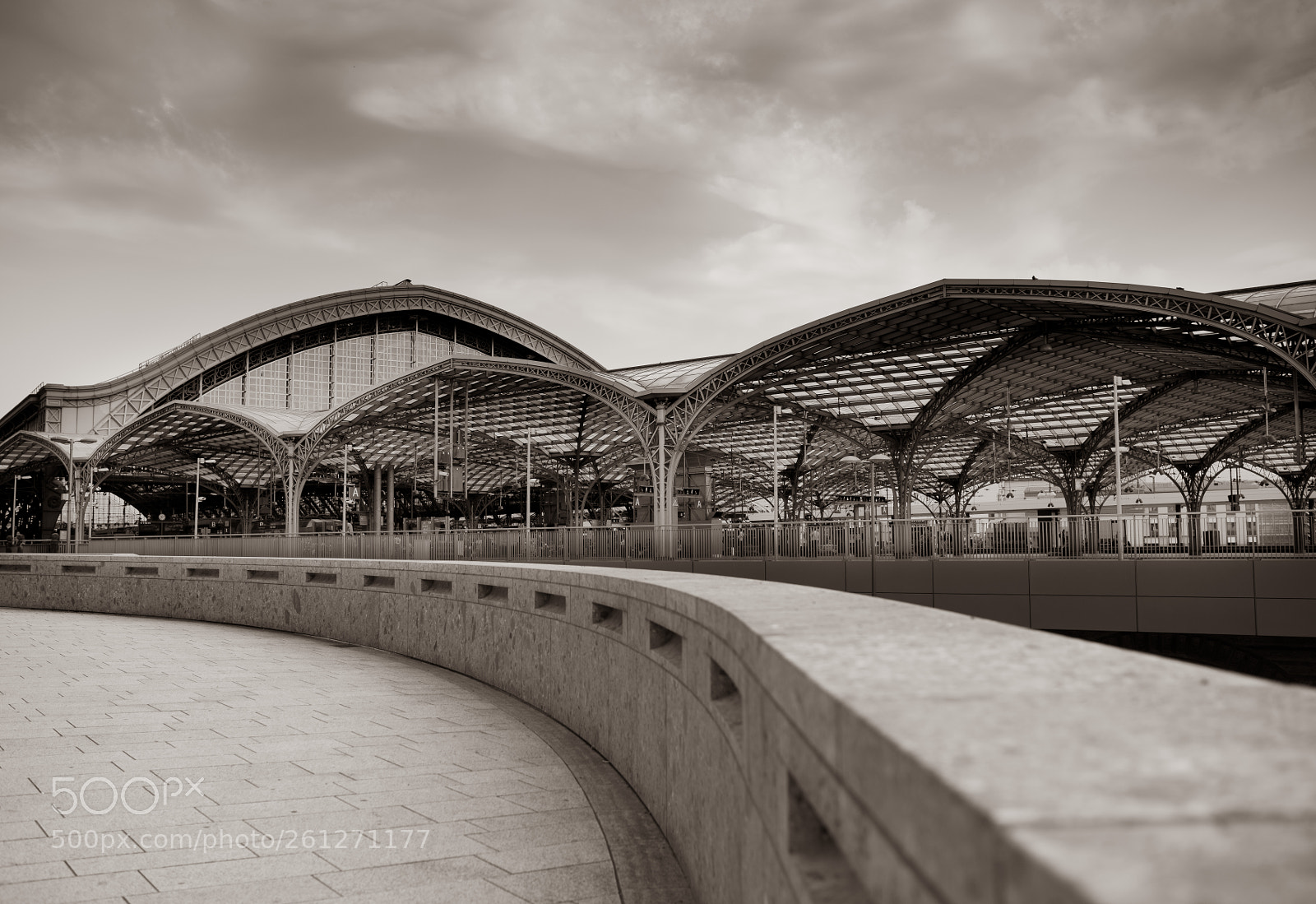 Nikon D810 sample photo. Cologne train station photography