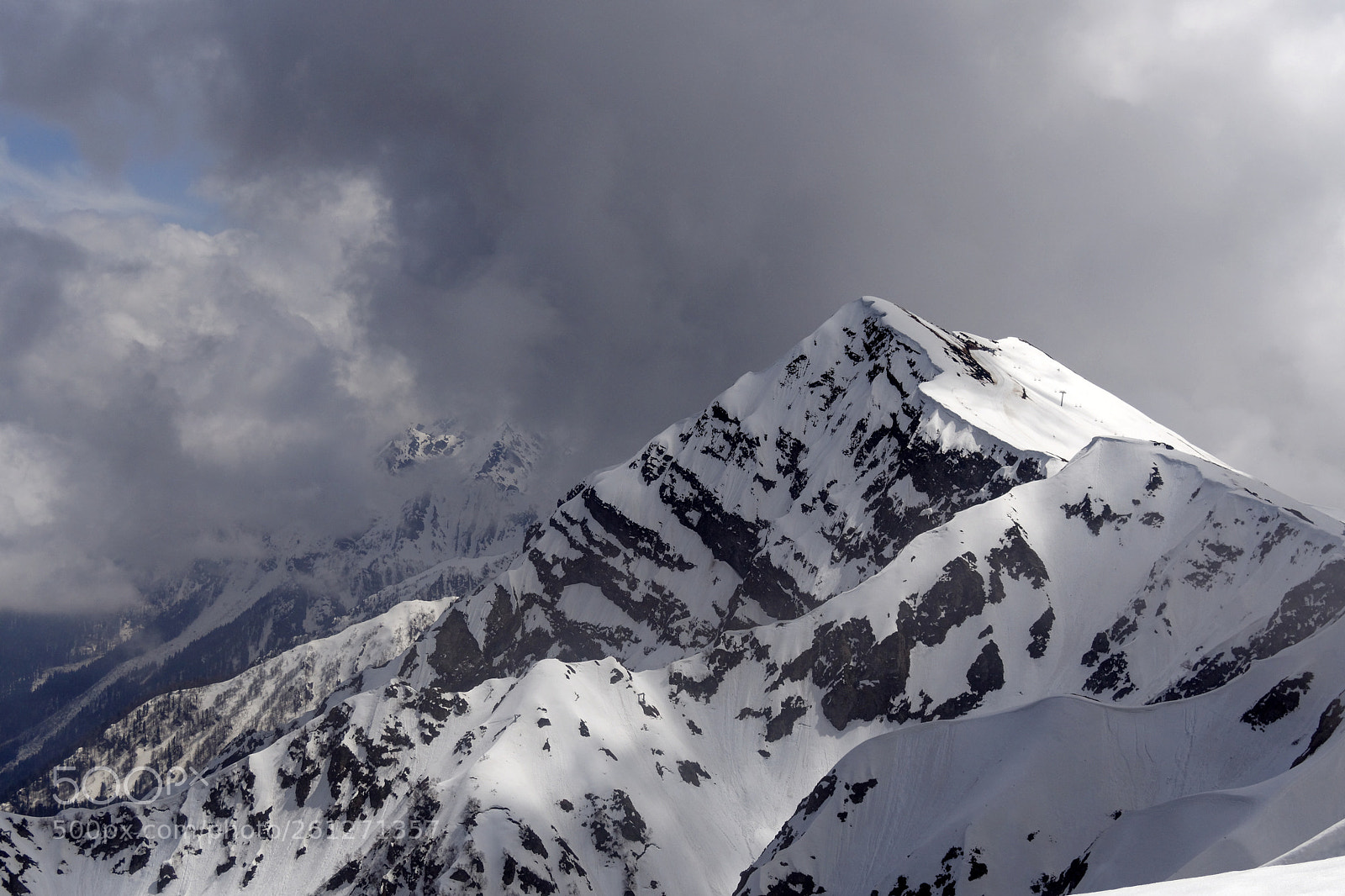 Olympus OM-D E-M10 sample photo. Krasnaya polyana, mountains photography