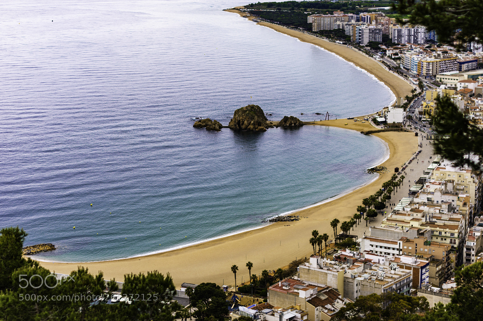Nikon D7200 sample photo. Playa de blanes, girona photography
